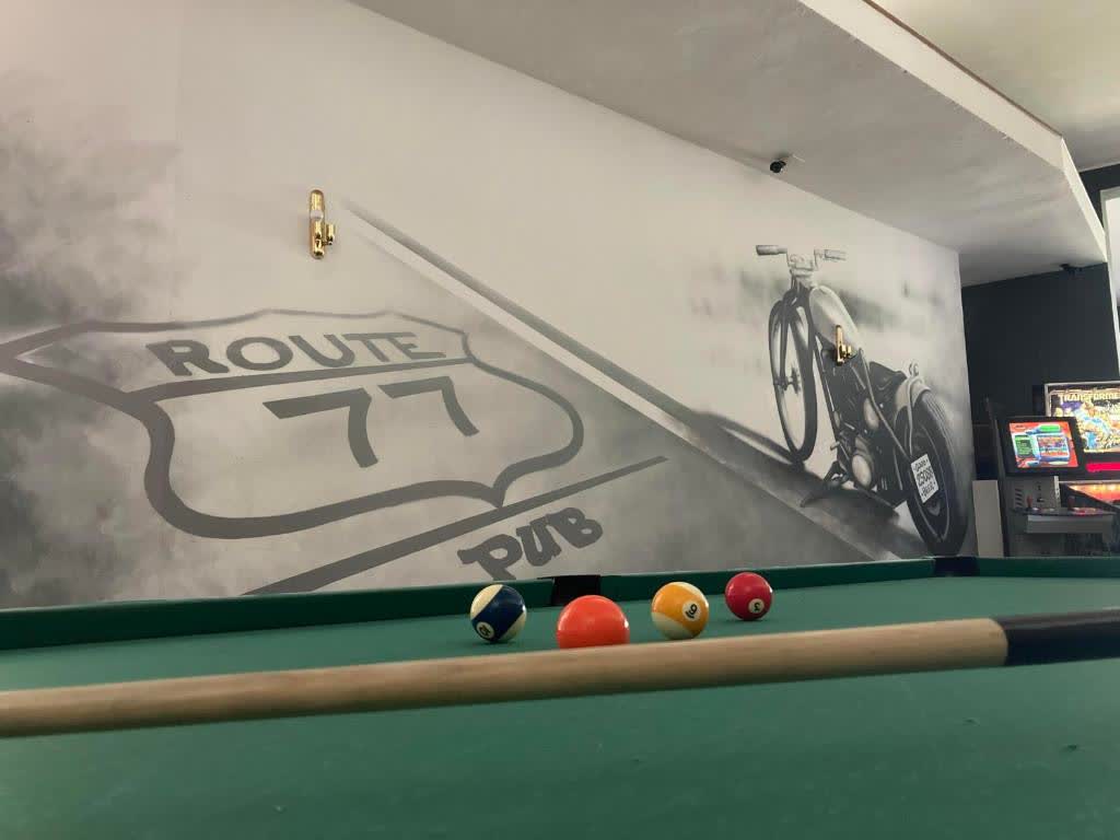 Route77 hostel Pub